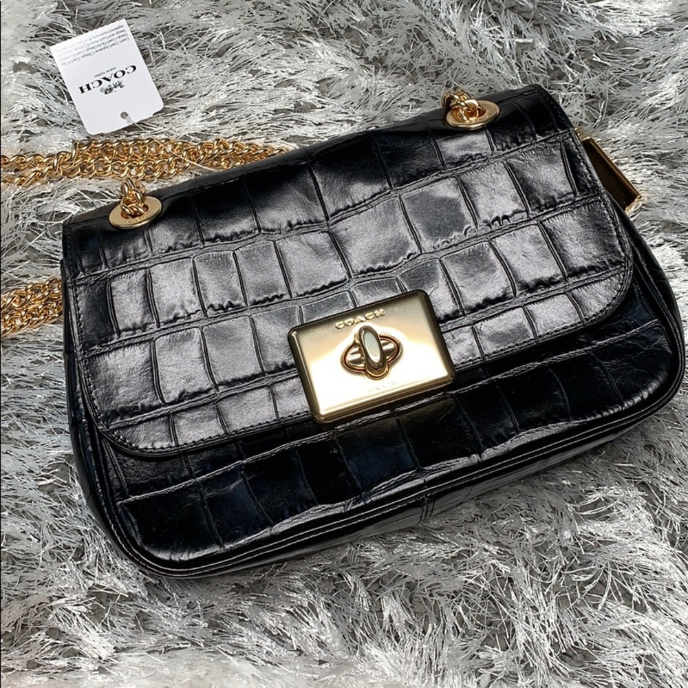 NEW!! Coach BLACK Cassidy Crossbody